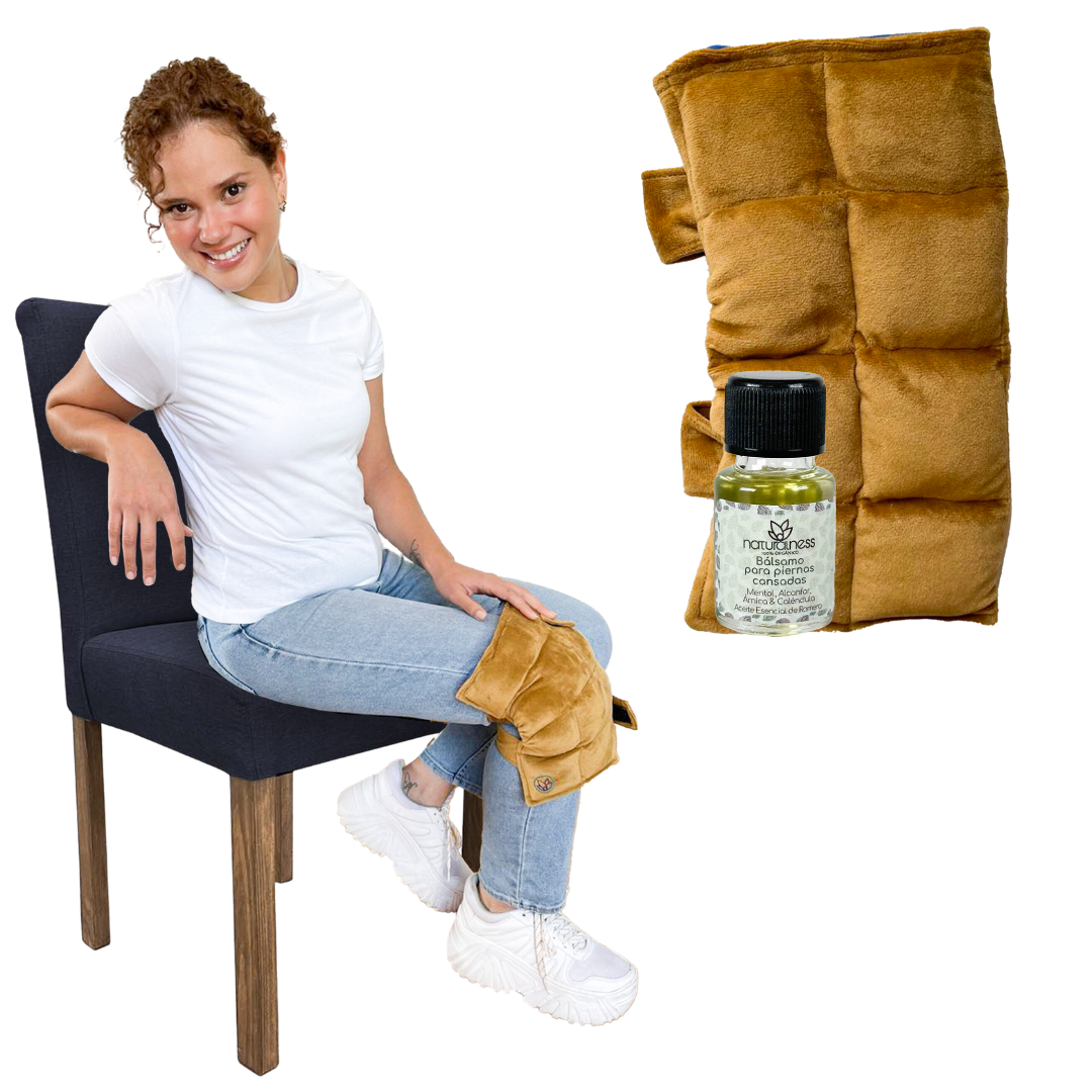 Compresa para rodilla + aceite